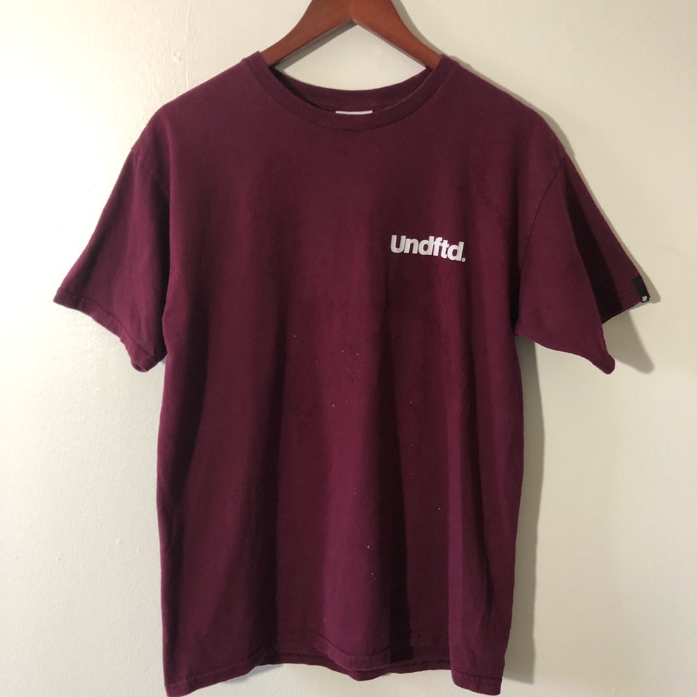 Undefeated Maroon Tee